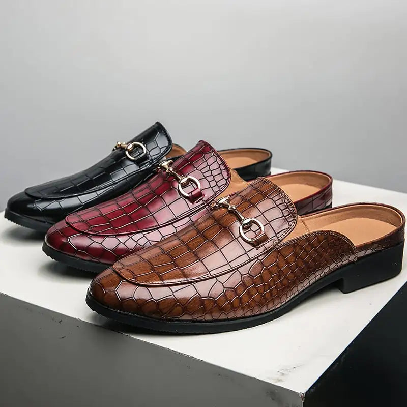 Men's Half Slippers - Casual Footwear for Men