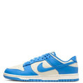Nike Dunk Low Retro Mens Shoes (DV0833-113 Coconut Milk/Gym Red/Sail/University Blue) Size 7.5