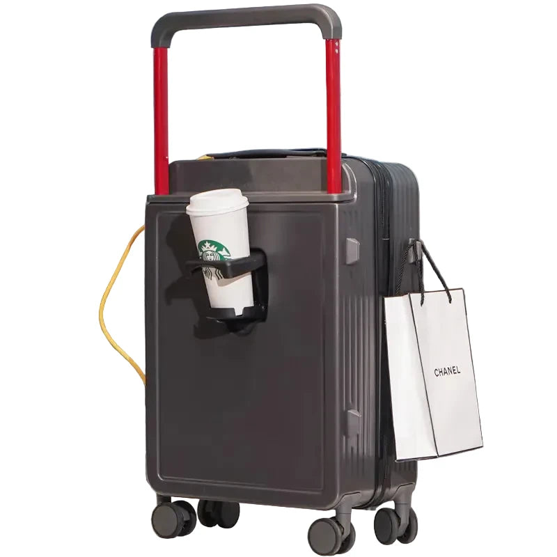 Wide Password Draw-bar Luggage for Travel