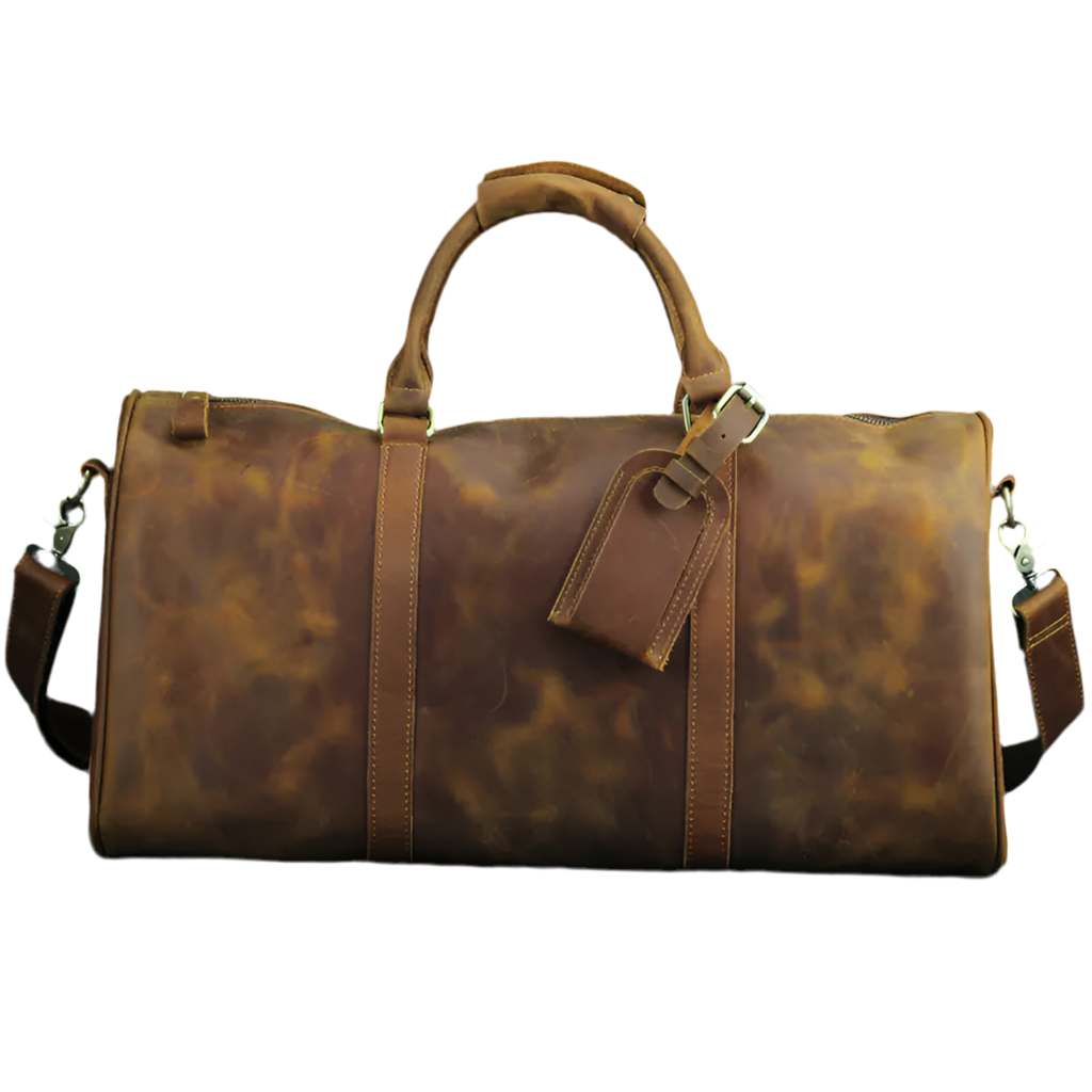 Men's Vintage Crossbody Tote Travel Bag