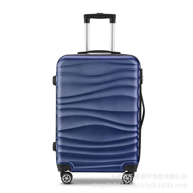 20-Inch Travel Luggage with Zipper and Wheels