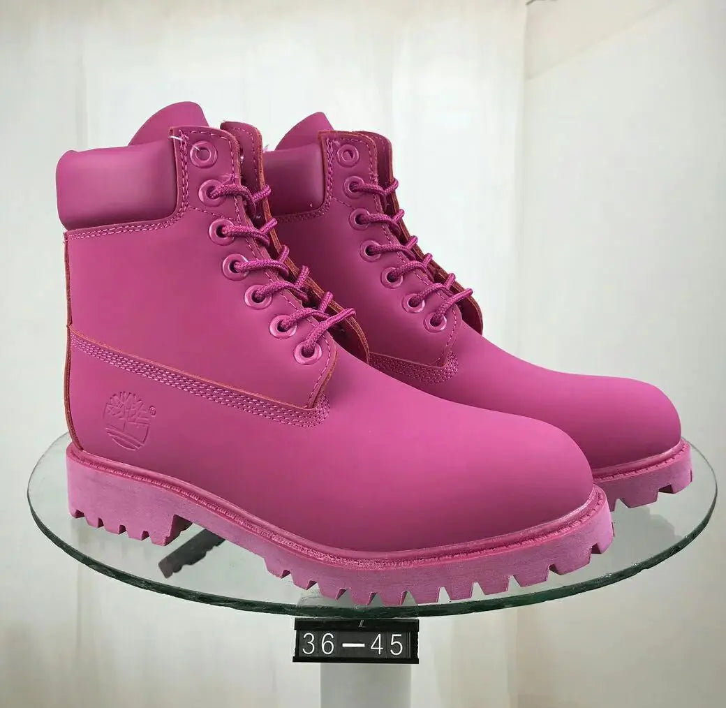 Original Timberland Classic Yellow Leather Work Boots for All