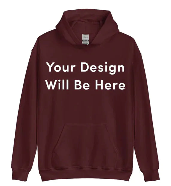 European American Style Pullover Hoodie for Men & Women