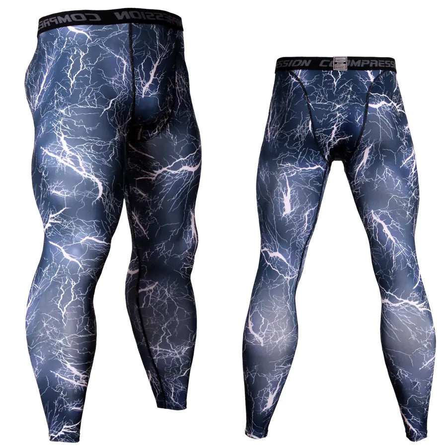 High Elastic Skinny Sweatpants for Men