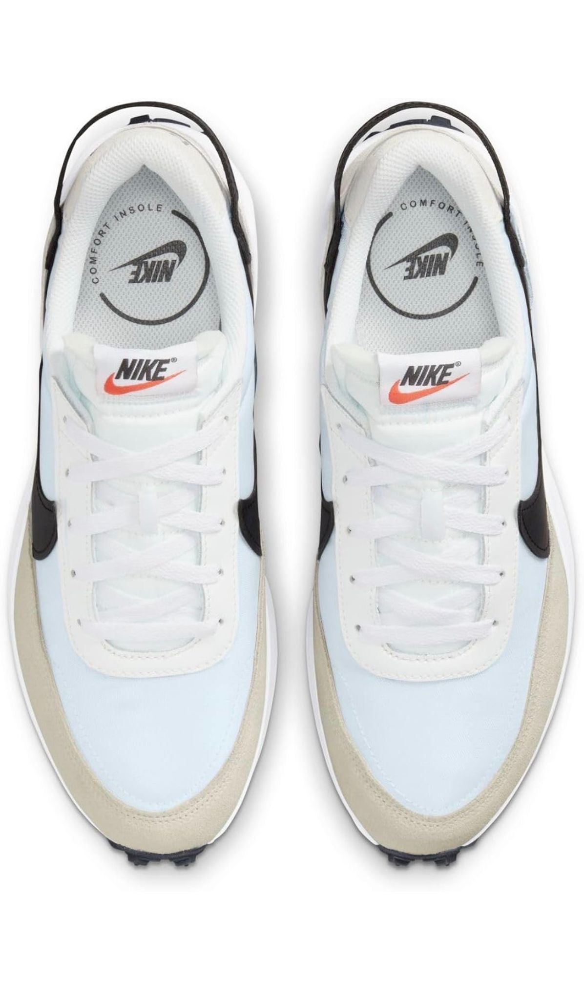 Nike Mens Sneaker White Black Size 9