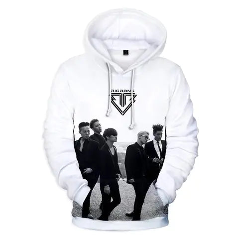 Bigbang 3D Printed Hoodie for Men