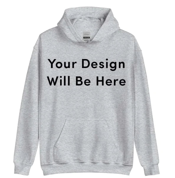 European American Style Pullover Hoodie for Men & Women