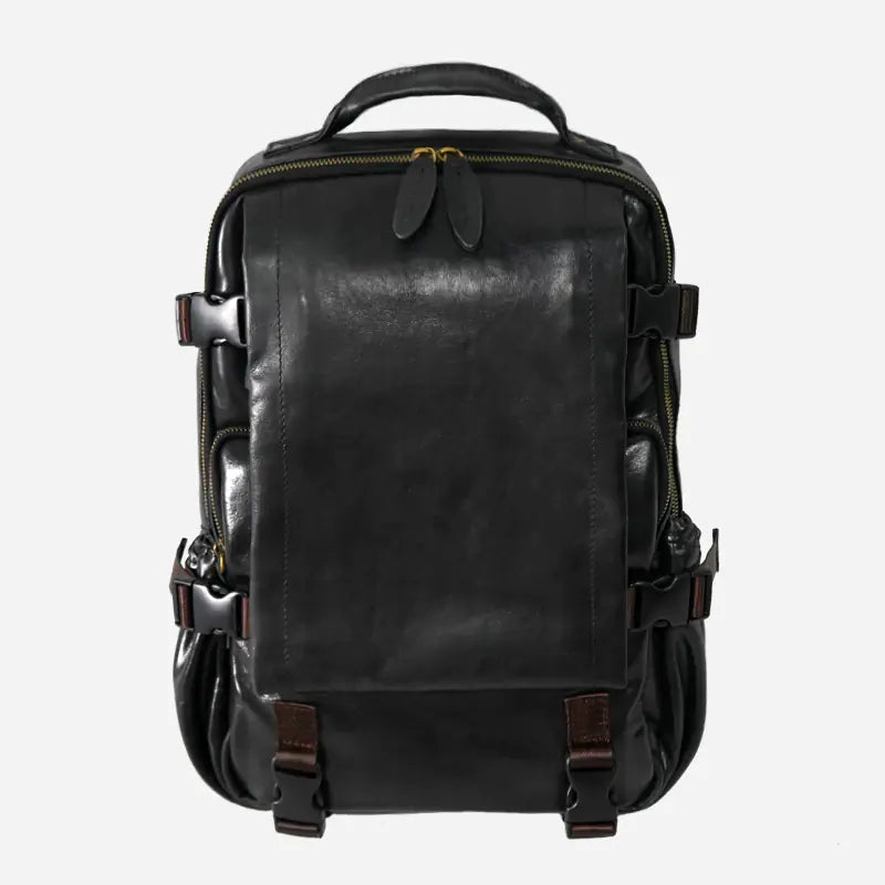 Handmade Leather Business Backpack for Men
