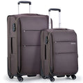Hanke 20/28 Inch 2 Piece Luggage Sets with Spinner Wheels Expandable